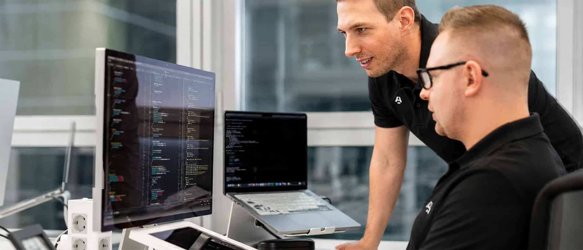 Stefan Fried und Dominique-Robert Oudin von Alpha148